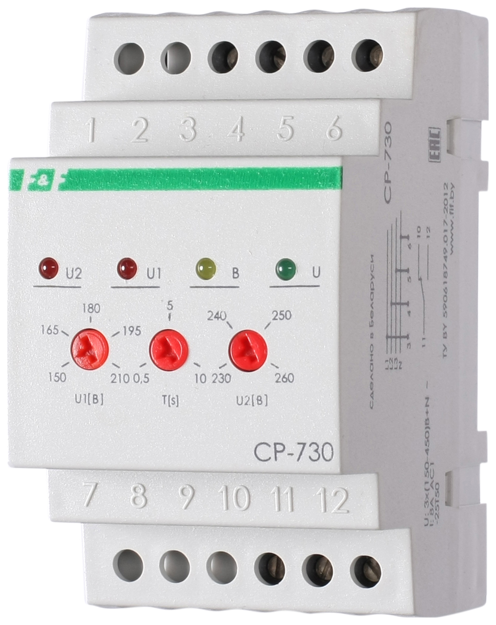 Реле напряжения CP-730 | Евроавтоматика.РФ